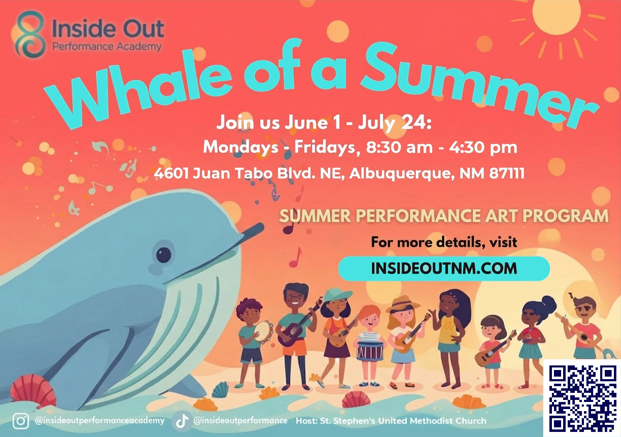 Flyer for Inside Out Performance Academy's 2026 Spring Session Volunteering.